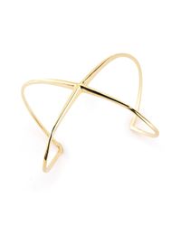 Elizabeth and James - Metallic Windrose Cuff - Lyst