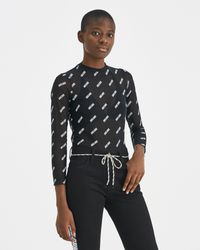 Aries - Black Arise Long Sleeve Top - Lyst