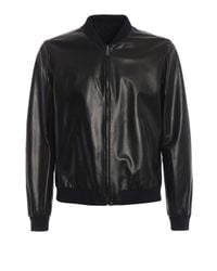 Prada Black Nappa Reversible Bomber for men