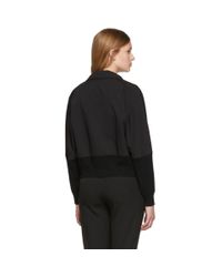 Blouson de survetement noir Batwing Opening Ceremony en coloris Black