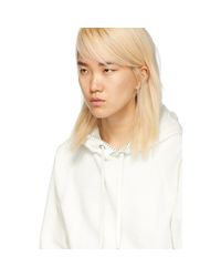Pull a capuche blanc Inside Out Rag & Bone en coloris White