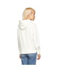 Pull a capuche blanc Inside Out Rag & Bone en coloris White