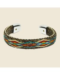Chamula - Multicolor Bendable Horsehair Bracelet - Brown/multi - Lyst