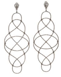 Loree Rodkin - Multicolor Extra Large Articulated Knot Earrings - Lyst