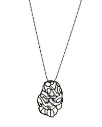 Julie Cohn - Metallic Web Crystal Necklace - Lyst