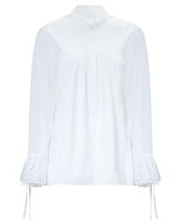 Chloé | White Poplin Shirt | Lyst