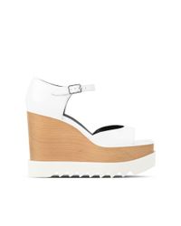 Stella McCartney - White Wedges - Lyst