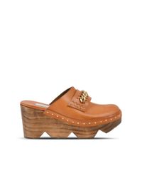 Stella McCartney | Burnt Orange Clogs | Lyst
