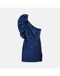 Stella McCartney - Blue Polly Sapphire Mini Dress - Lyst