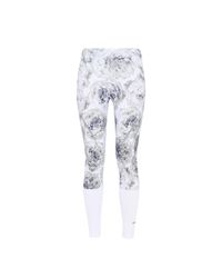 Adidas By Stella McCartney - White Run Sprintweb Leggings - Lyst