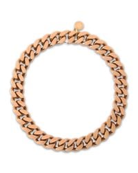 Stella McCartney - Metallic Chain Necklace - Lyst