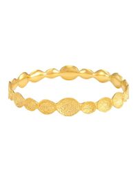 Melinda Maria - Metallic Andrea Infinity Pod Bangle - Lyst
