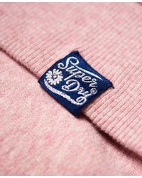Superdry Pink Ivy Broidery Zip Hoodie