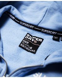 Superdry Blue Gelsey Zip Hoodie