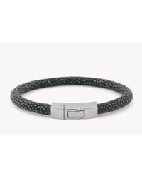 Tateossian - Galuchat Bracelet In Stingray Skin for Men - Lyst