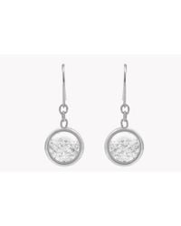 Tateossian - Metallic Diamond Dust Silver Earrings - Lyst