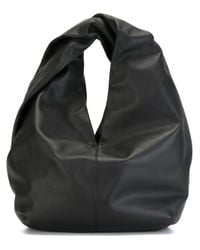 J.W.Anderson | Black Twist Leather Shoulder Bag | Lyst