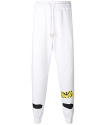 Off-White c/o Virgil Abloh | White Diagonal Spray Trackpants for Men | Lyst