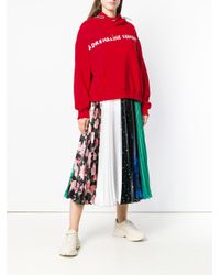 MIRA MIKATI Emroidered Cotton Hoodie