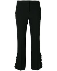 N°21 - Black Pantaloni Crop - Lyst