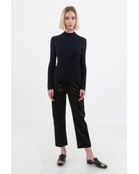 Enfold - Blue Rib Long Top - Lyst