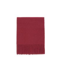 Norse Projects - Norse X Johnstons Lambswool Scarf Red Clay for Men - Lyst