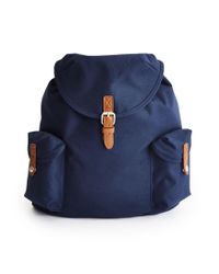 The Idle Man | Blue Vintage Rucksack Navy for Men | Lyst