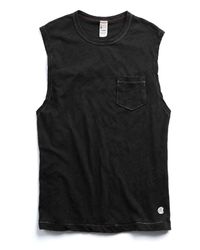 Todd Snyder - Muscle Tee In Black for Men - Lyst
