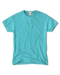 Todd Snyder - Green Classic Crew T-shirt In Aquamarine for Men - Lyst