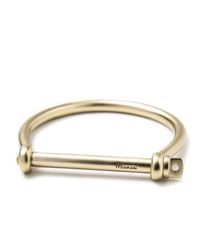 Miansai - Multicolor Screw Cuff Bracelet In Brass for Men - Lyst