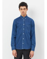 Acne Studios | Blue Washed Denim Isherwood Denim for Men | Lyst