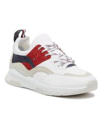 Tommy Hilfiger White Lifestyle Womens Rwb Trainers