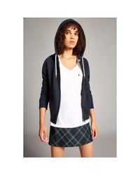 Jack Wills Blue Ivy Raglan Zip Through