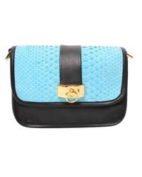Philippe Roucou | Multicolor Peppermint Python Handbag | Lyst