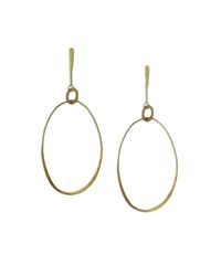 Velvet By Graham & Spencer - Metallic Alexa Hoops By Bluma Project - Lyst