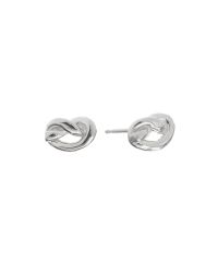 Velvet By Graham & Spencer - Metallic Love Knot Stud Earrings By Ariel Gordon - Lyst