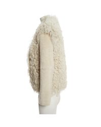 Mantel en Cuir Écru Isabel Marant en coloris Multicolor