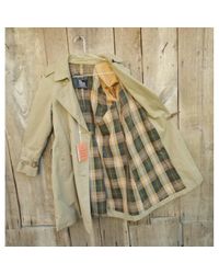 Trenchs en Coton Kaki Burberry en coloris Natural