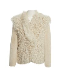 Mantel en Cuir Écru Isabel Marant en coloris Multicolor