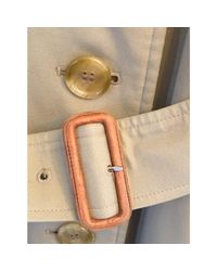 Imperméable, trench coton beige Burberry en coloris Natural