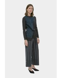 Yigal Azrouël - Multicolor Silk Cashmere Wrap Sweater - Lyst