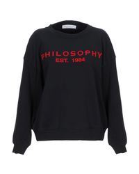 Philosophy Di Lorenzo Serafini Black Sweatshirt