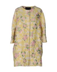 Ermanno Scervino Yellow Overcoat