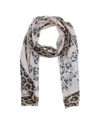 Roberto Cavalli - Pink Scarf - Lyst