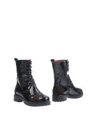 Collection Privée - Black Ankle Boots - Lyst