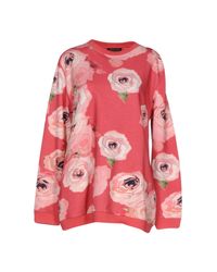 Twin Set Red Sweatshirt