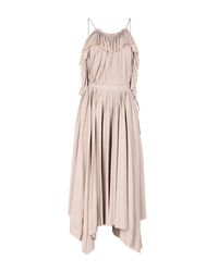 Philosophy Di Lorenzo Serafini Multicolor 3/4 Length Dress