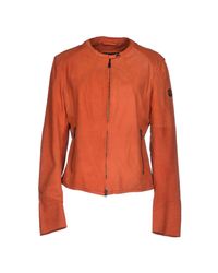 Armani Jeans - Brown Jacket - Lyst