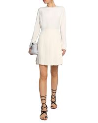 Valentino White Kurzes Kleid
