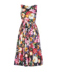 Dolce & Gabbana Black Midikleid